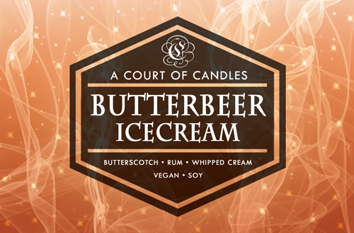 Butterbeer Icecream - Soy Candle