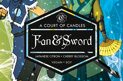 Fan & Sword - Soy Candle