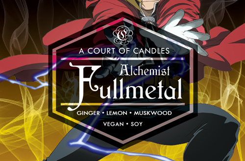Fullmetal Alchemist - Soy Candle