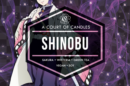 Shinobu - Demon Slayer - Soy Candle