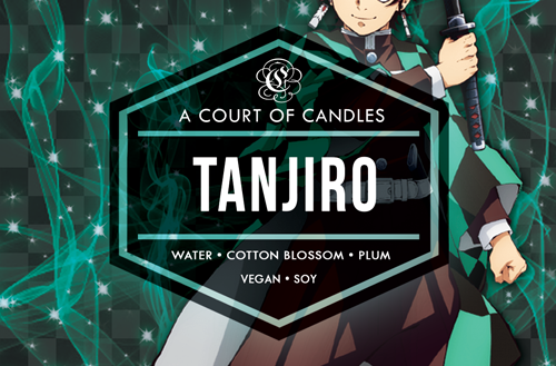 Tanjiro - Demon Slayer - Soy Candle