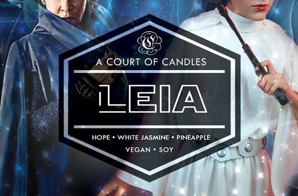 Leia - Star Wars - Soy Candle