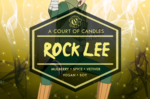 Rock Lee - Soy Candle