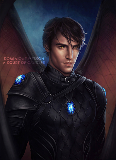 Art Print - Azriel by Dominique Wesson (ACOTAR)