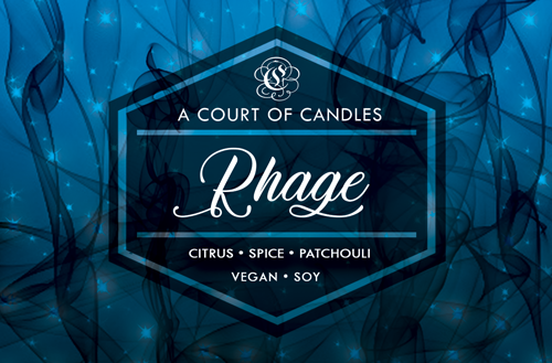 Rhage - Soy Wax Candle - Black Dagger Brotherhood