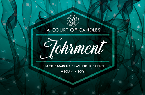 Tohrment - Soy Wax Candle - Black Dagger Brotherhood