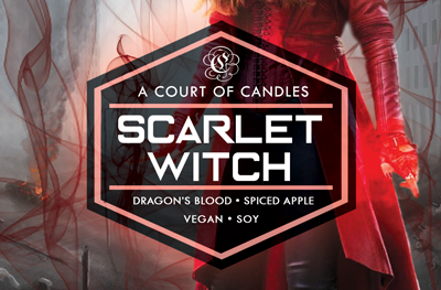 Scarlet Witch - Marvel Inspired - Soy Candle