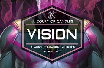 Vision - Marvel Inspired - Soy Candle