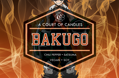 Bakugo - Soy Candle