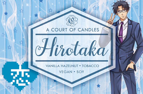 Hirotaka - Wotakoi - Soy Candle