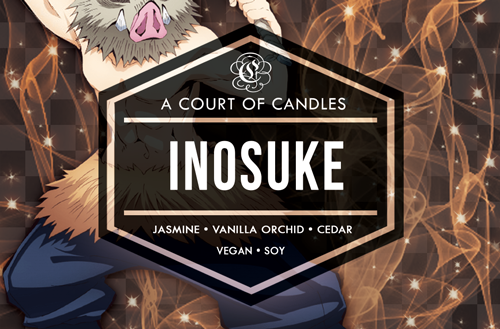 Inosuke - Demon Slayer - Soy Candle