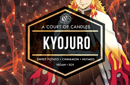 Kyojuro - Demon Slayer - Soy Candle