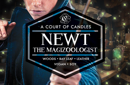 Newt the Magizoologist - Soy Candle