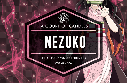 Nezuko - Demon Slayer - Soy Candle