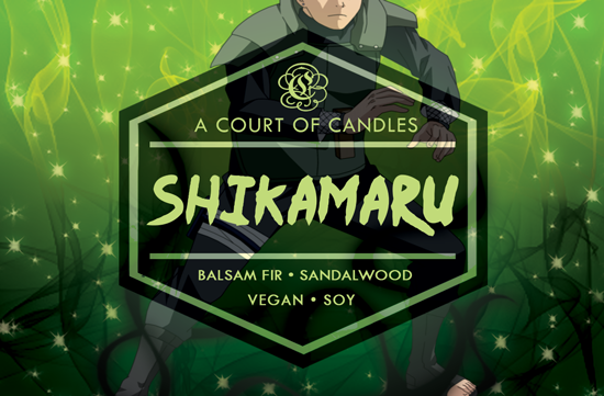 Shikamaru - Soy Candle