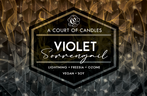 Violet Sorrengail - Soy Candle - Fourth Wing