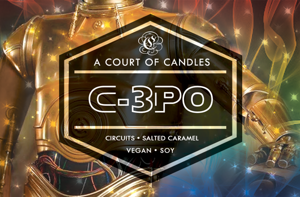 C-3PO - Star Wars - Soy Candle