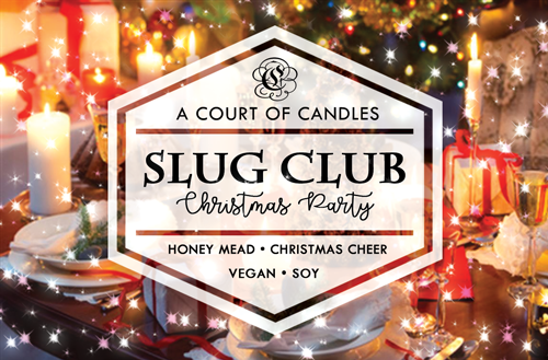 Slug Club Christmas Party - Soy Candle