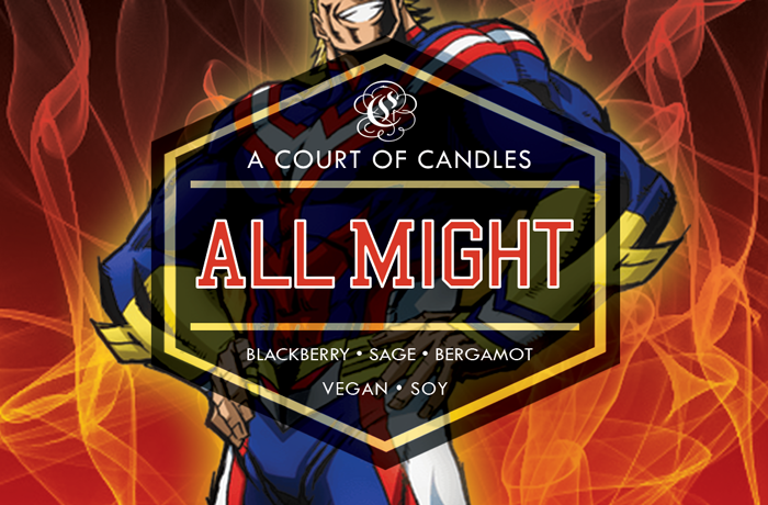 All Might - Soy Candle
