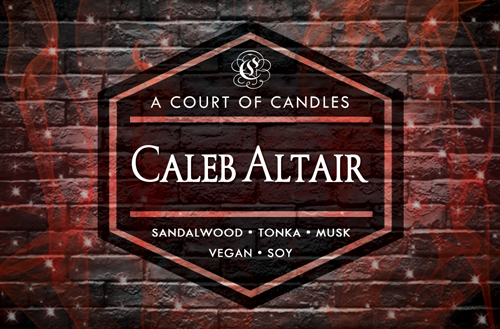 Caleb Altair - Zodiac Academy - Soy Candle