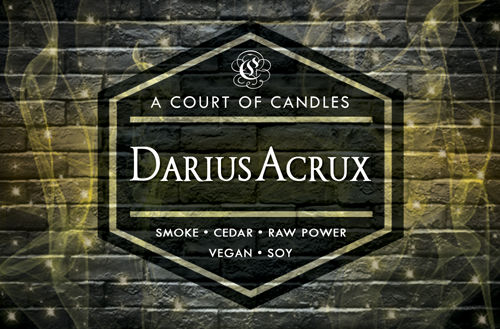 Darius Acrux - Zodiac Academy - Soy Candle