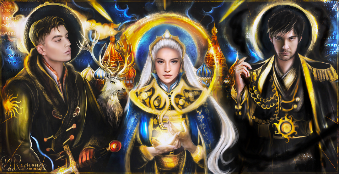 Mal, Alina, and The Darkling by BxRomance