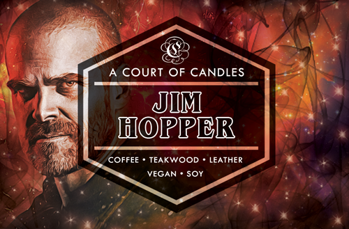 Jim Hopper - Stranger Things - Soy Candle