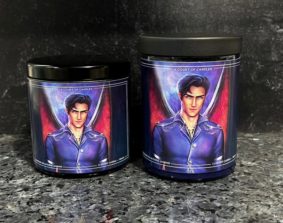 High Lord Rhysand - Soy Candle - Art Series
