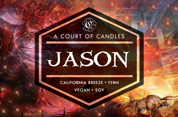 Jason - Half-Blood Heroes Limited Editions - Soy Candle