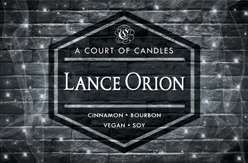 Lance Orion - Zodiac Academy - Soy Candle