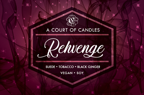 Rehvenge - Soy Wax Candle - Black Dagger Brotherhood