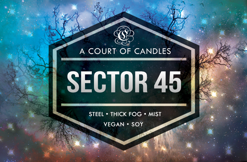 Sector 45 - Shatter Me Limited Editions - Soy Candle