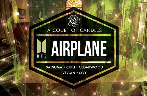 AIRPLANE [BTS]  - Soy Candle
