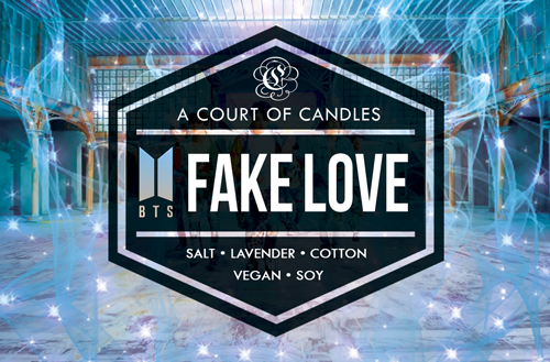 FAKE LOVE [BTS]  - Soy Candle