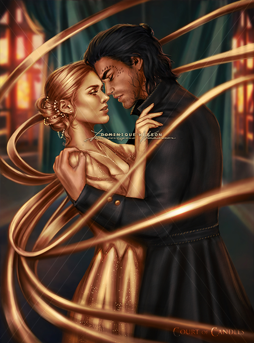 Art Print - Auren & Slade - Gild/The Plated Prisoner - ACOC Exclusive