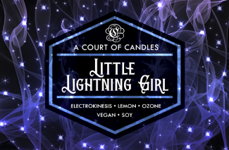Little Lightning Girl - Soy Candle - Candles