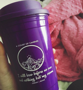 Rhysand Inspired Tumbler - Purple - Travel Cup - I Will Bow Before No One...