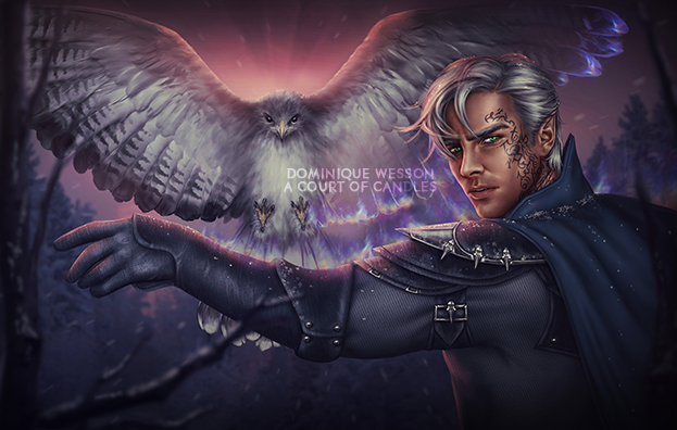 Art Print - Rowan Whitethorn by Dominique Wesson (Throne of Glass)