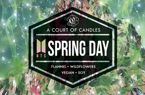 SPRING DAY [BTS]  - Soy Candle